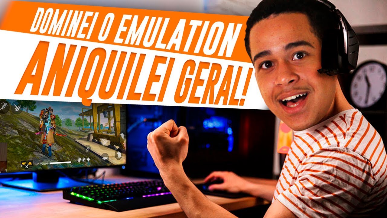 VOU LARGAR O MOBILE!!? - RECORD DE KILLS NO EMULADOR!