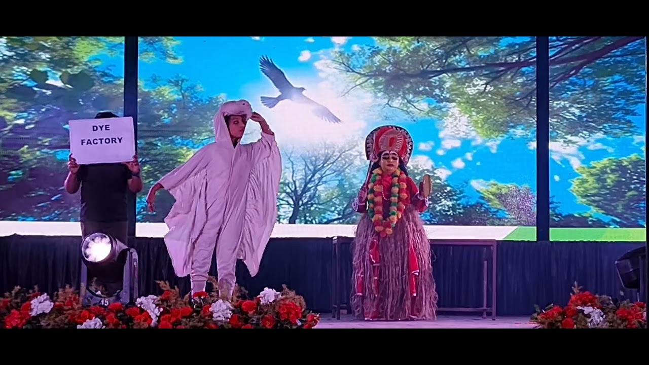 Bal Sainik Public School Annual Function - Mime act by students 