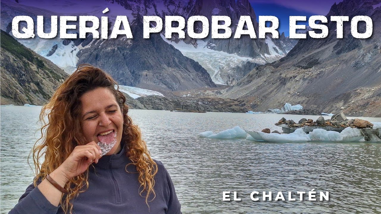😳 Caminamos SIETE HORAS para llegar a esta LAGUNA de TÉMPANOS | El Chaltén - Ruta 40