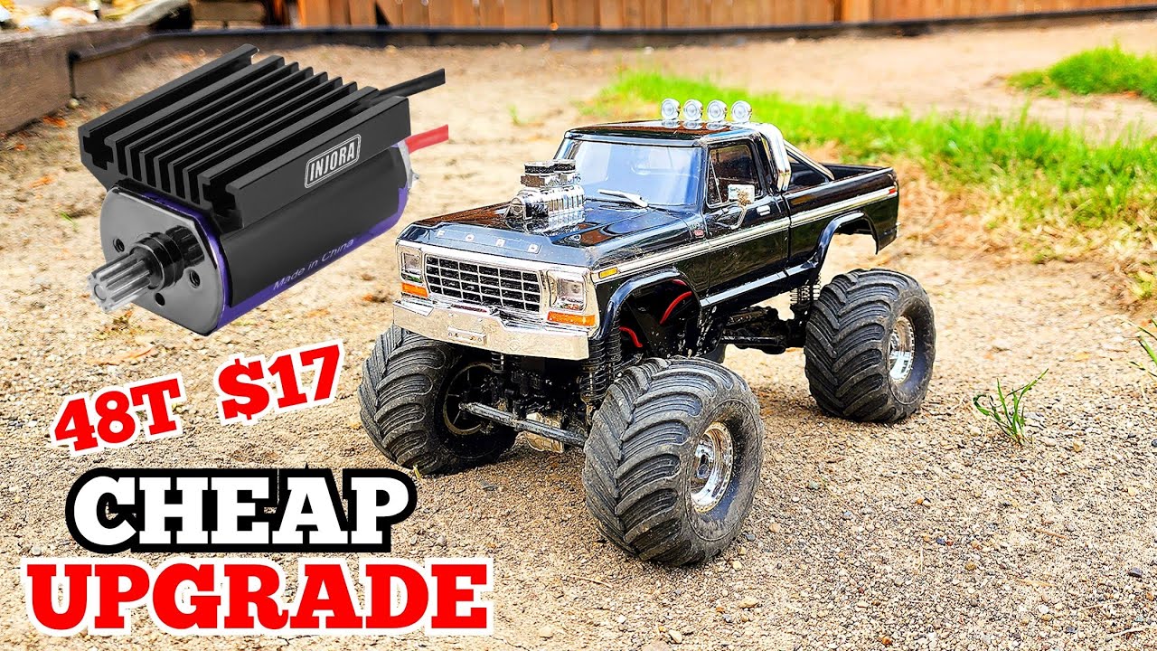 Traxxas TRX4MT 48t motor upgrade