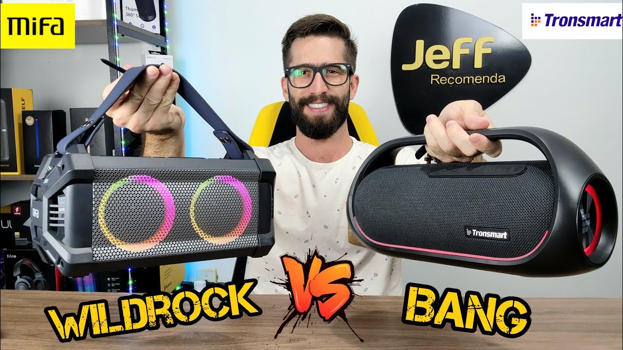 MIFA WILDROCK 60W Vs TRONSMART BANG 60W: Qual é a melhor Caixa de som Custo benefício? (Comparativo)