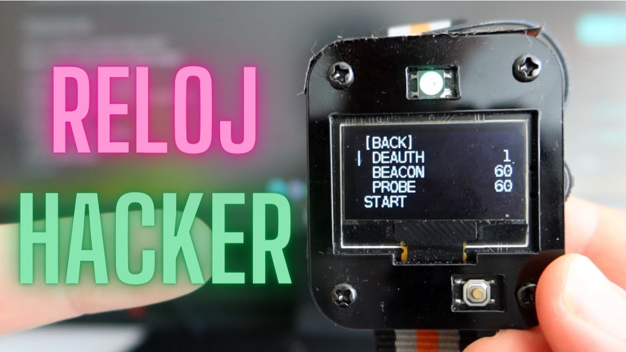 RELOJ H4CKER WIFI DSTIKE - El RELOJ más potente del MUNDO !