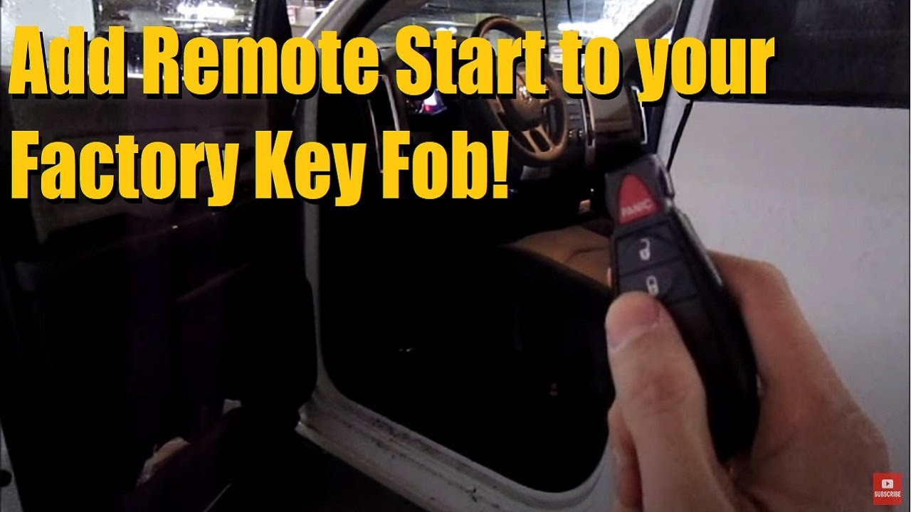RSR / Remote Starter OEM / Factory Remote Style (Xpresskit DBALL) (2012 Dodge Ram) | AnthonyJ350