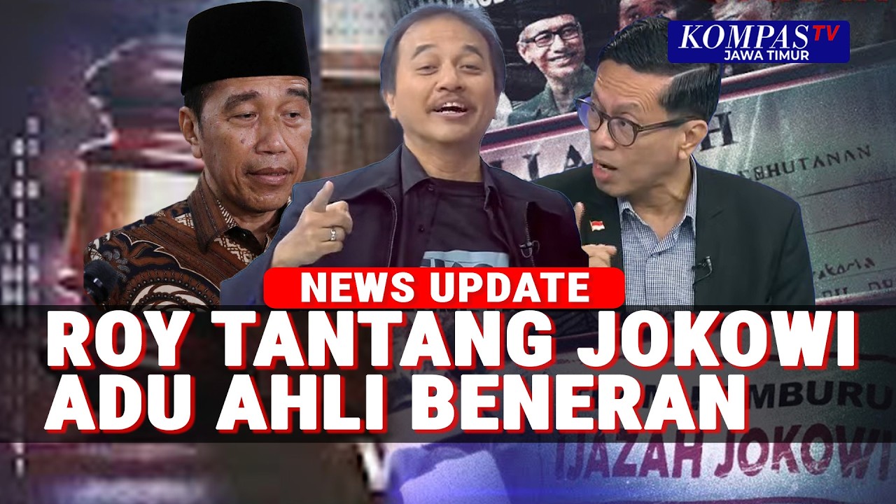Keras! Roy Suryo Tantang Jokowi Adu Ahli, Andi Azwan Respons Soal Perkara Dugaan Fitnah Ijazah Palsu