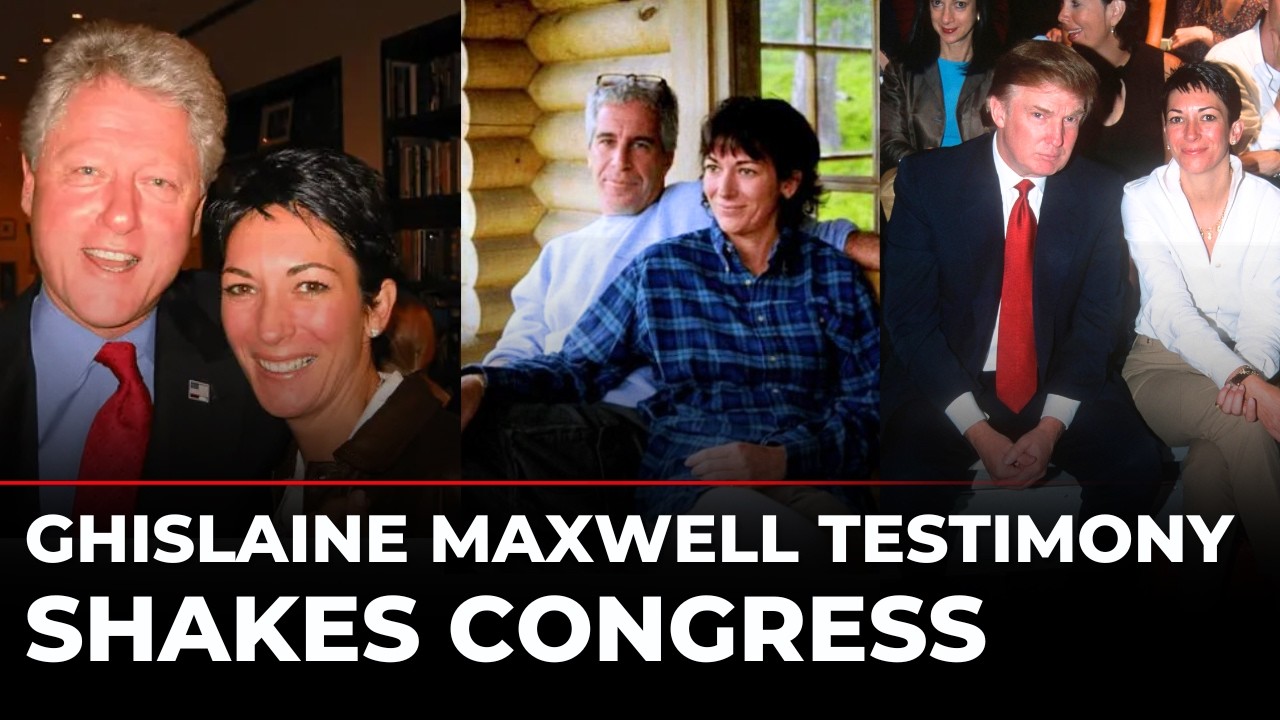 LIVE: Ghislaine Maxwell Testifies Before US Congress In Epstein Investigation | House Oversight