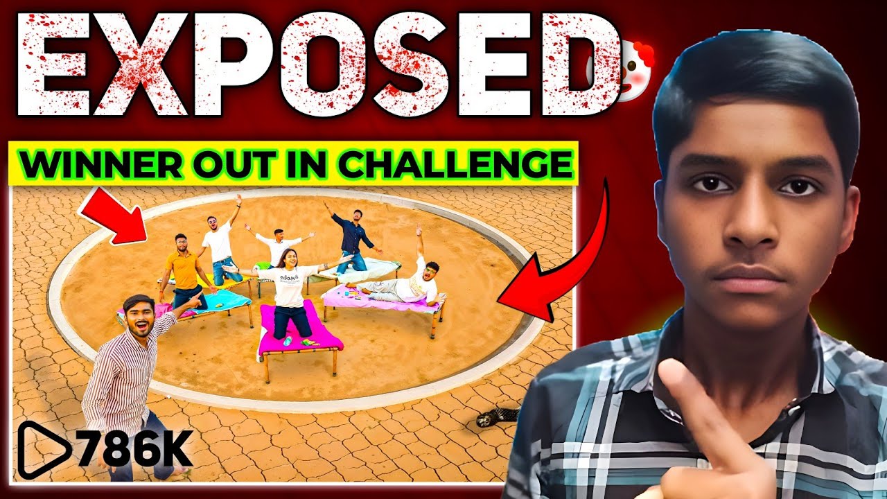 Last to leave circle challenge Exposed🤡|Experiment king exposed|