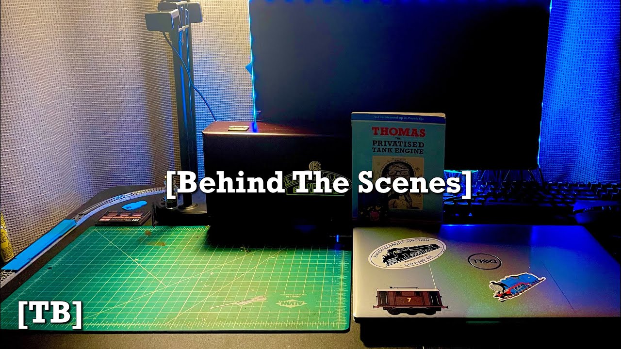 Behind The Scenes: TrainBoy's N Scale Layout/ Work Desk