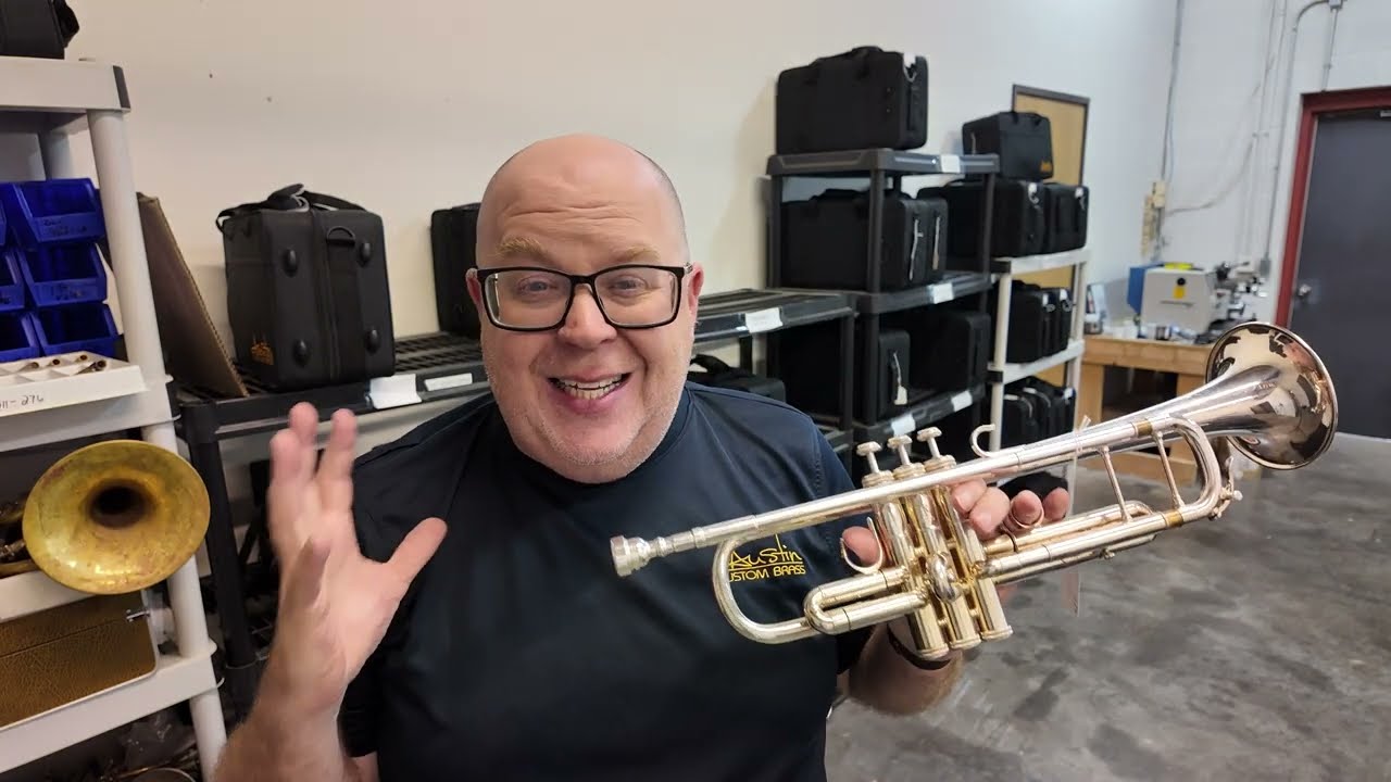 Shires AZ   is a beast of a Trumpet!  ACB  Show and Tell with Trent Austin  #trumpet #trumpetlovers