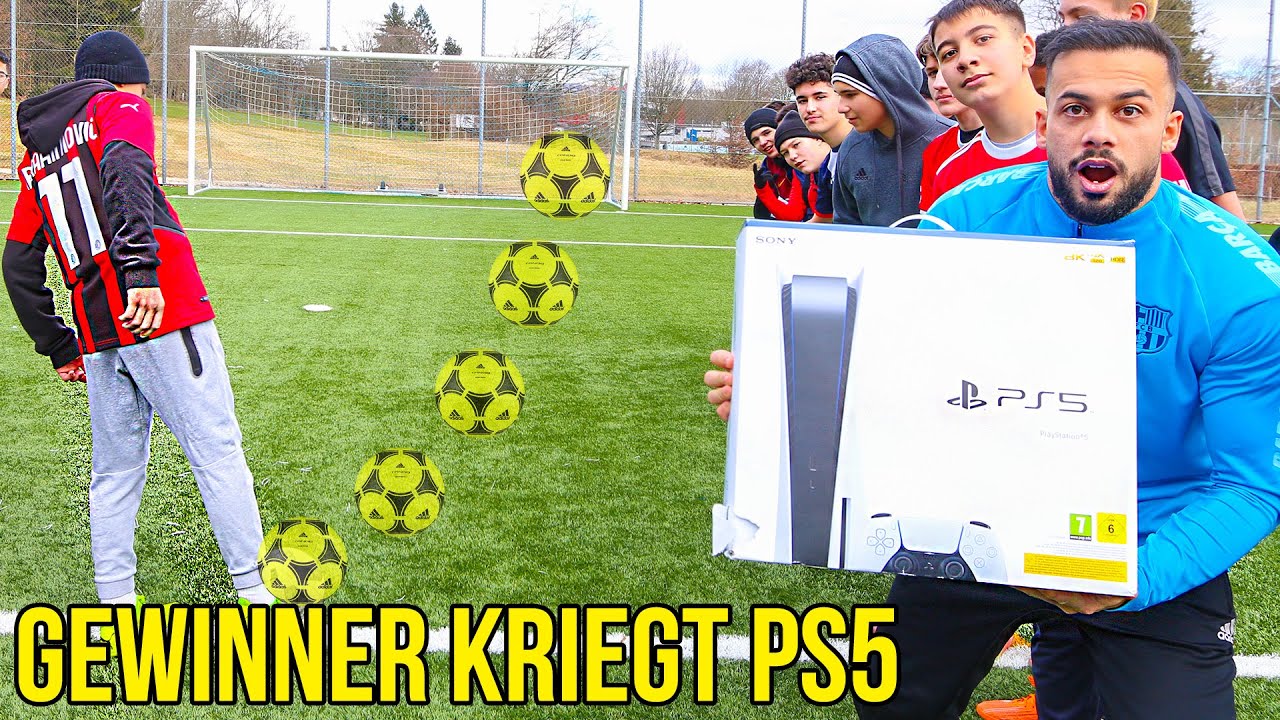 Extreme Fussball Challenge - Gewinner kriegt limitierte PS5!!