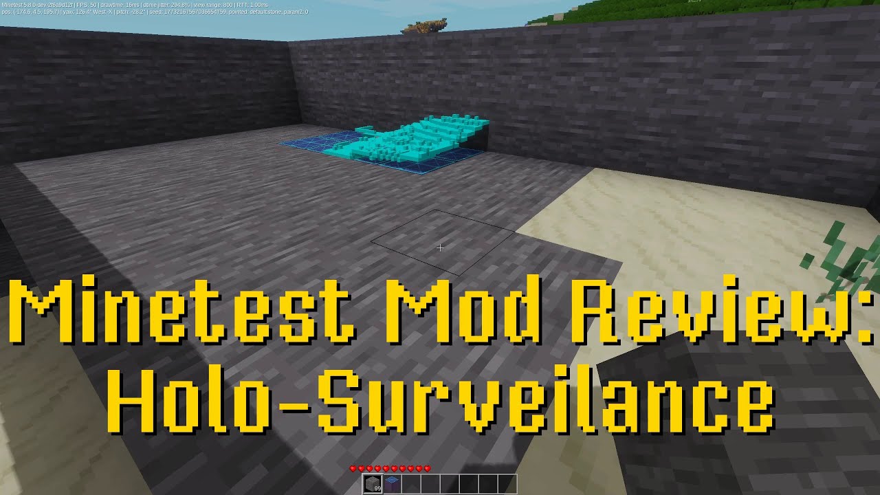 Minetest Mod Review: Holo Surveilance