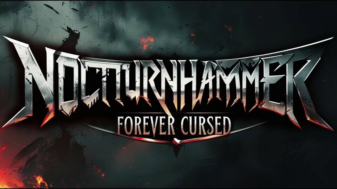 NocturnHammer - Forever Cursed 🩸| Dark Metal Song (Vampire Theme) #metal #metalfans #music #musica