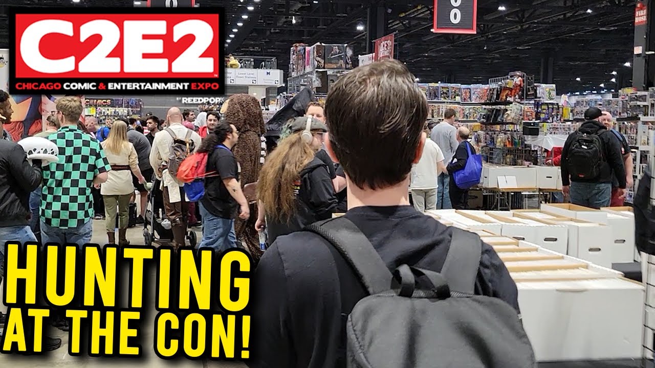 В поисках ТРУДНО НАЙТИ комиксов на C2E2 2024 #comicbooks