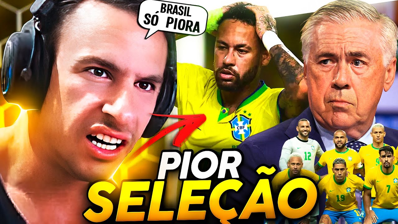 SUPER XANDÃO REAGINDO A NOVA ESCALAÇÃO DA SELEÇÃO BRASILEIRA