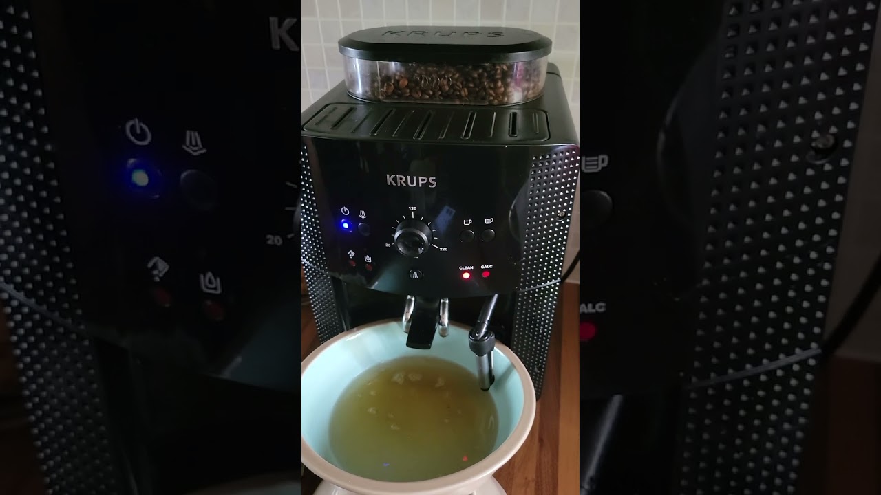 Comment nettoyer une machine à café Krups ?#اكسبلور #paris تنضيف مكينة القهوة KRUPS
