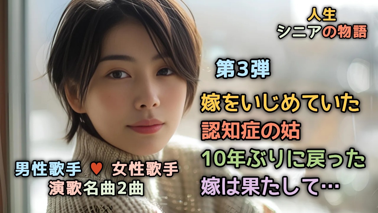 🎙️嫁をいじめていた認知症の姑10年ぶりに戻った嫁は果たして…🌺あなたの人生の物語を、音楽と共に。