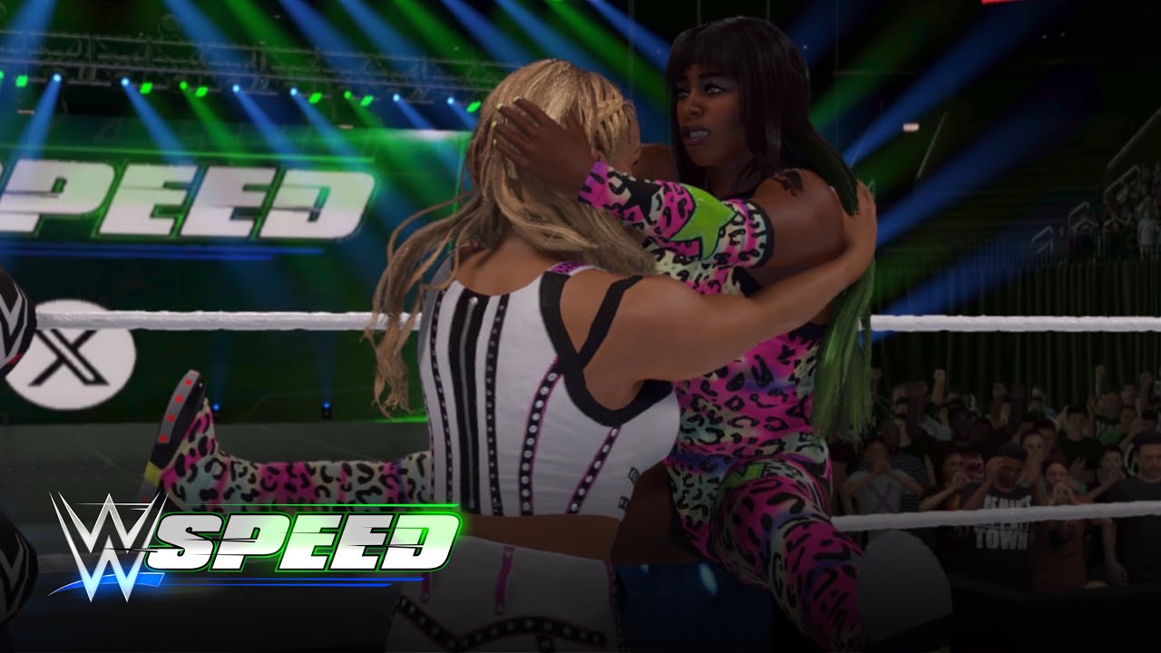WWE 2K25 SPEED NATALYA VS NAOMI - WINNER FACE SHAYNA BASZLER FOR THE SPEED WOMEN’S CHAMPIONSHIP
