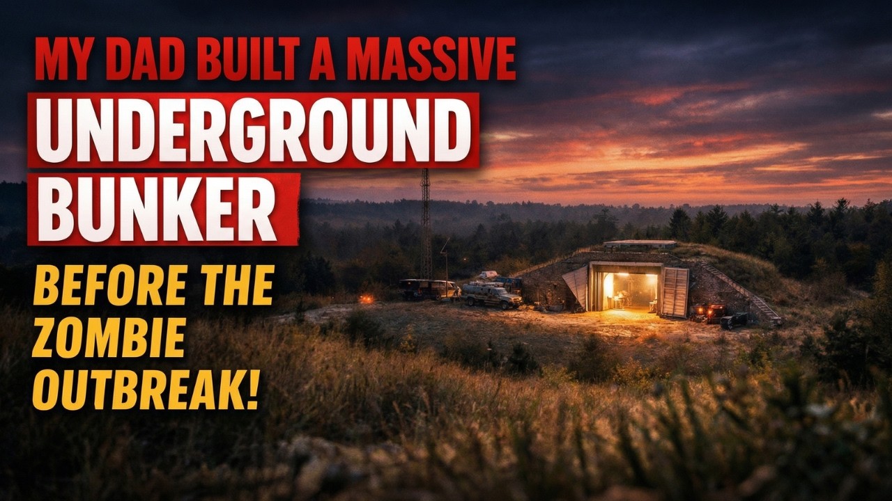 My Dad Built a Massive Secret Underground Bunker Before Anyone Knew There Was a Zombie Outbreak