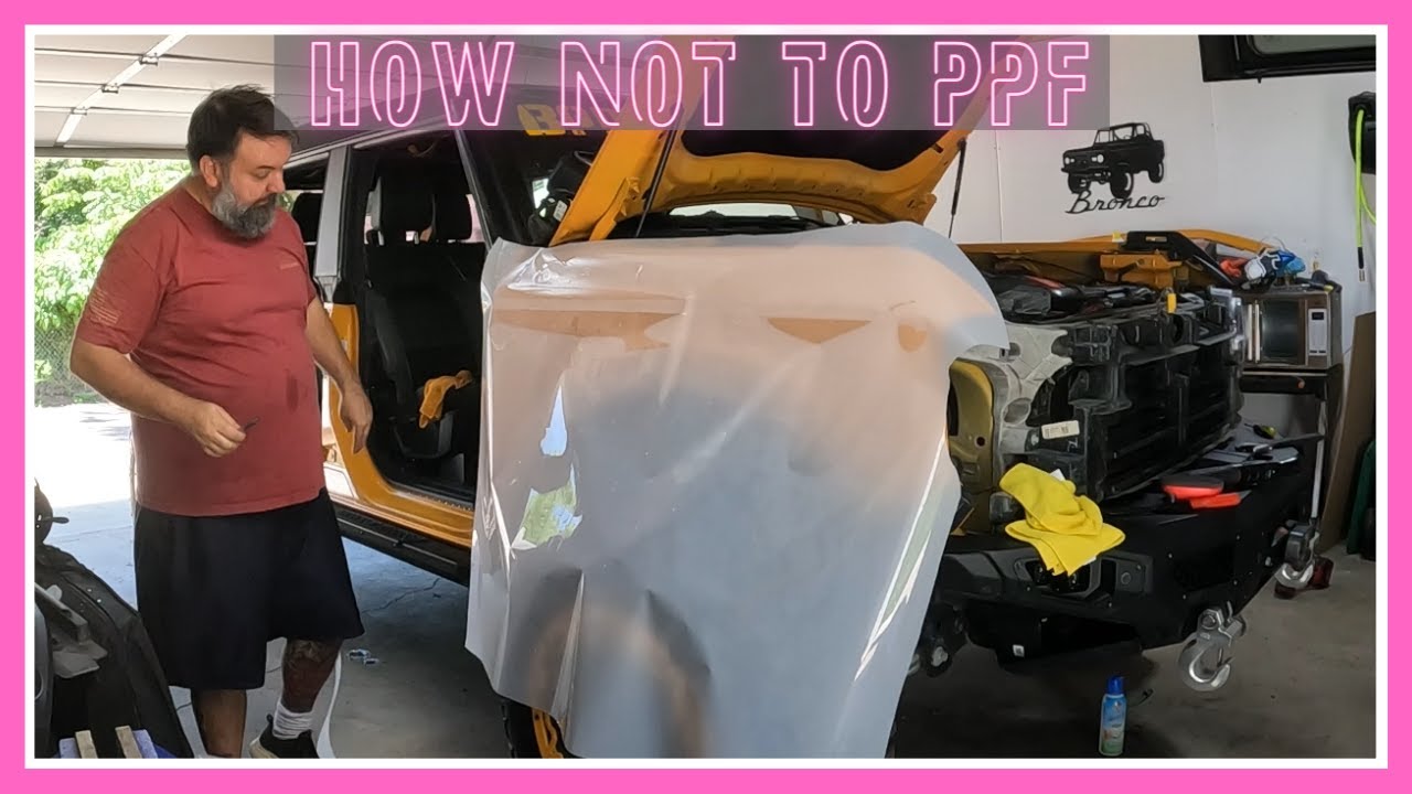 DIY Paint Protection Film - How Hard Could it Be?