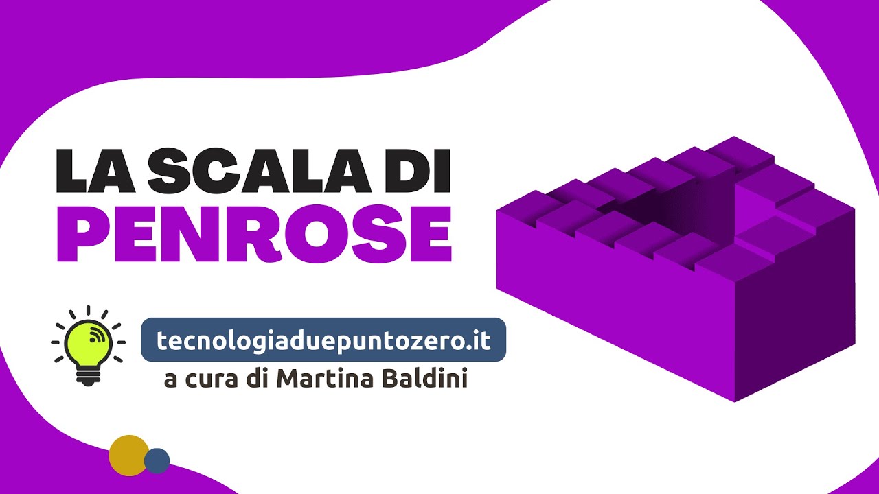 Scala di Penrose - Modellazione 3D