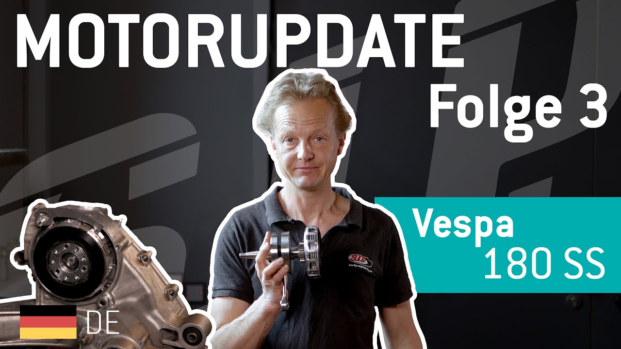 VESPA 180 SS Tourenroller | Motor-Kupplung & Kurbelwelle | Folge 3 | SIP {deutsch}