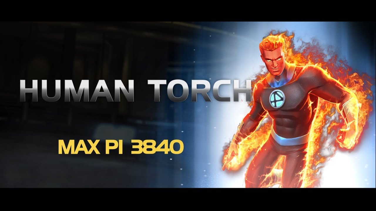 Human Torch Special Moves | Marvel Contest of Champions