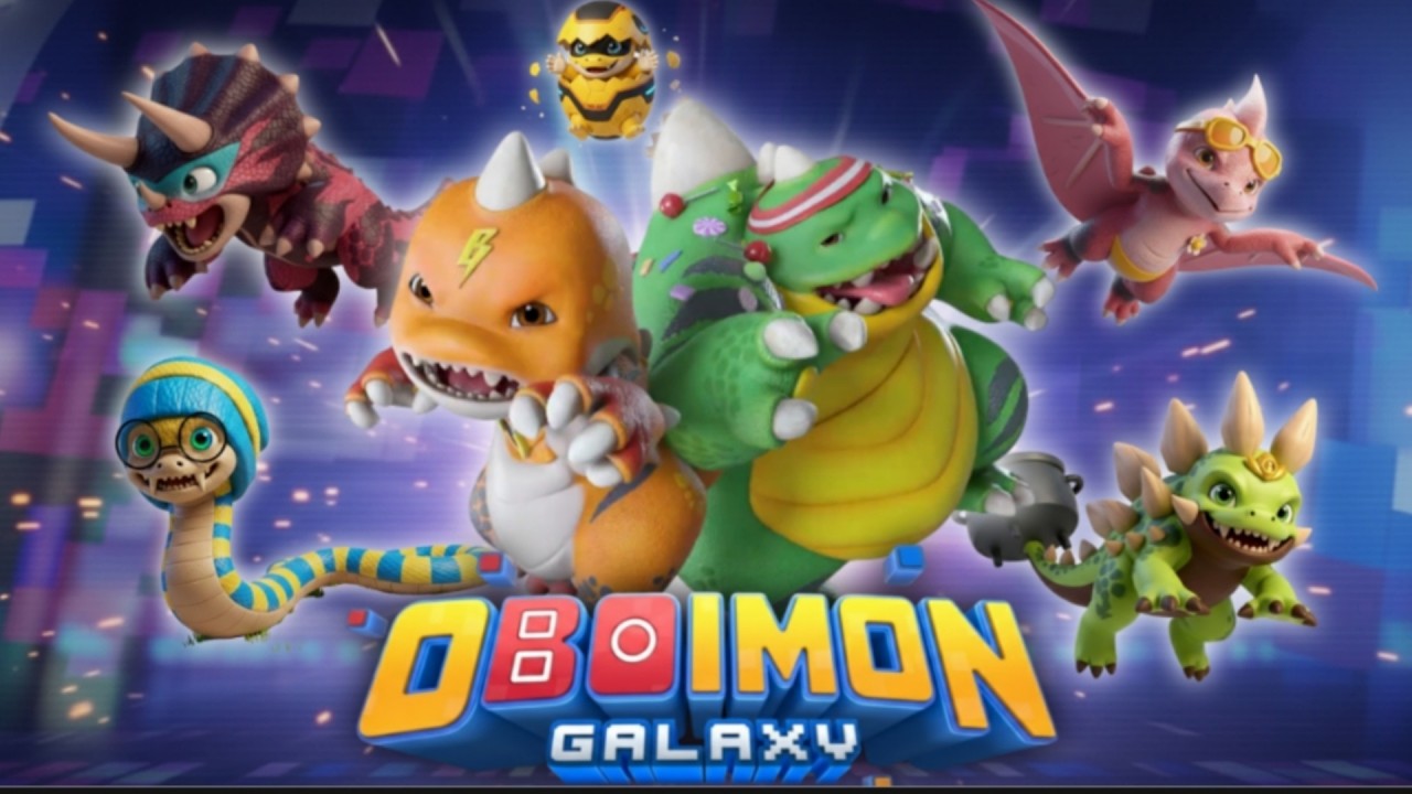 Oboimon Galaxy Bentuk Monster BoBoiBoy Dan Kawan Kawan Di Dunia Simulasi