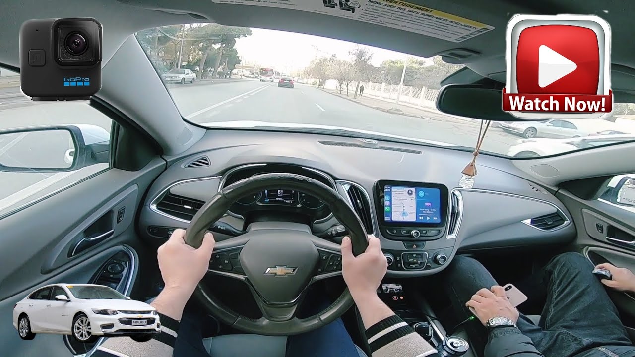 2016 Chevrolet Malibu 1.5 petrol | POV Test Drive | sürüş
