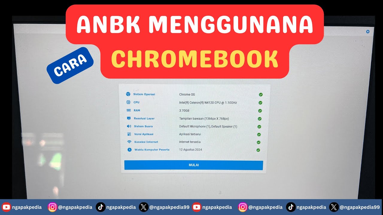 CARA ANBK MENGGUNAKAN CHROMEBOOK
