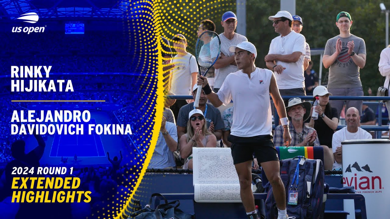 Rinky Hijikata vs. Alejandro Davidovich Fokina Extended Highlights | 2024 US Open Round 1
