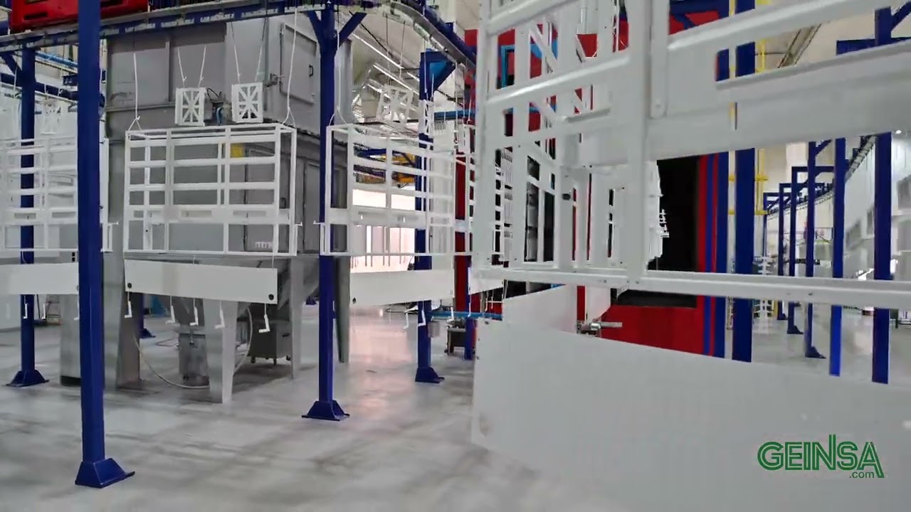 GEINSA instalaci&oacute;n tratamiento superficies y pintura