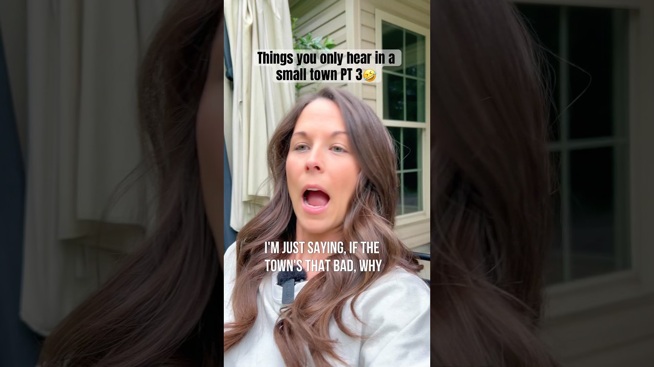 You ONLY hear this stuff in a small town🤣 #smalltown #comedy #country #thesouth