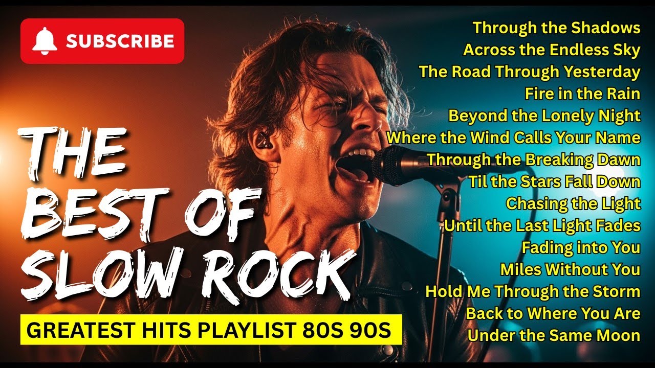 Unforgettable Slow Rock Classics | Top 15 Heart-Cutting Love Ballads