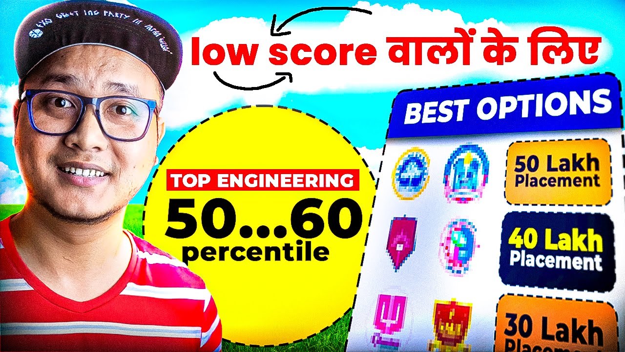 Low Score in JEE? 😭 Top Engineering Colleges at 50–60 Percentile | Best Options 2026