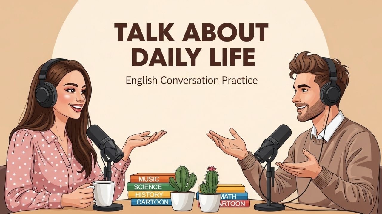 Easy English Conversation Podcast | Talk About Daily Life & Learn English Fast