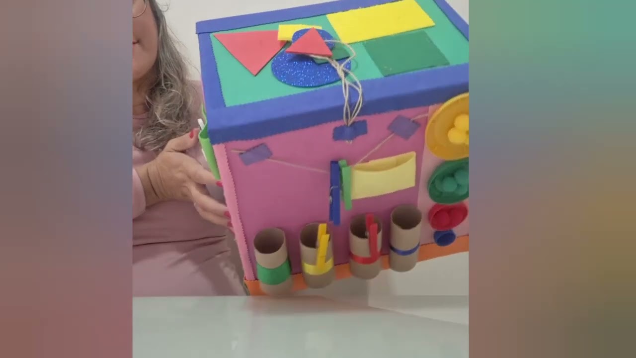 CAIXA SENSORIAL, PRÁTICA PEDAGÓGICA-EDUCAÇÃO  INFANTIL.