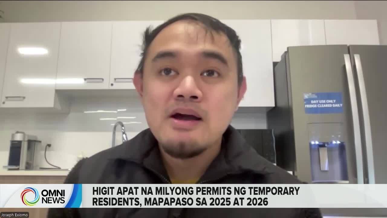 Apat na milyong temporary resident permits, paso sa 2025 at 2026 | OMNI News Filipino