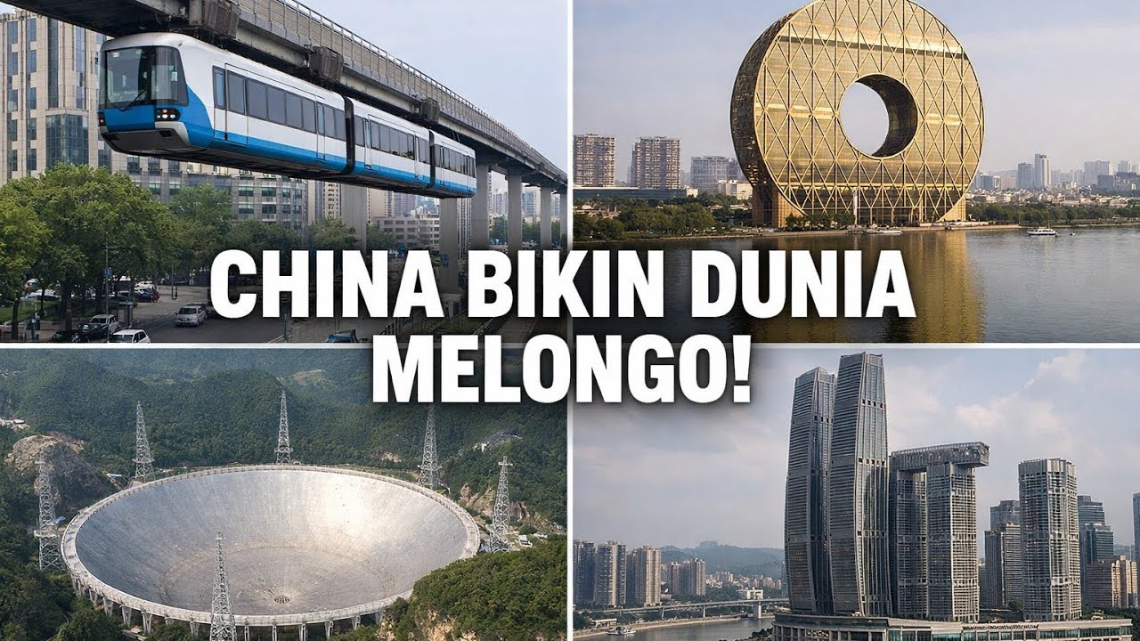 10 Infrastruktur Paling Mencengangkan di China yang Sulit Dipercaya ‼️