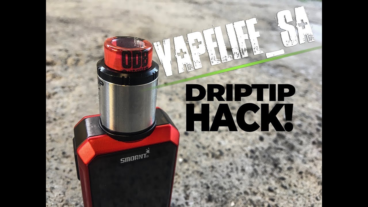 Custom Drip Tip DIY Vapelife Hack