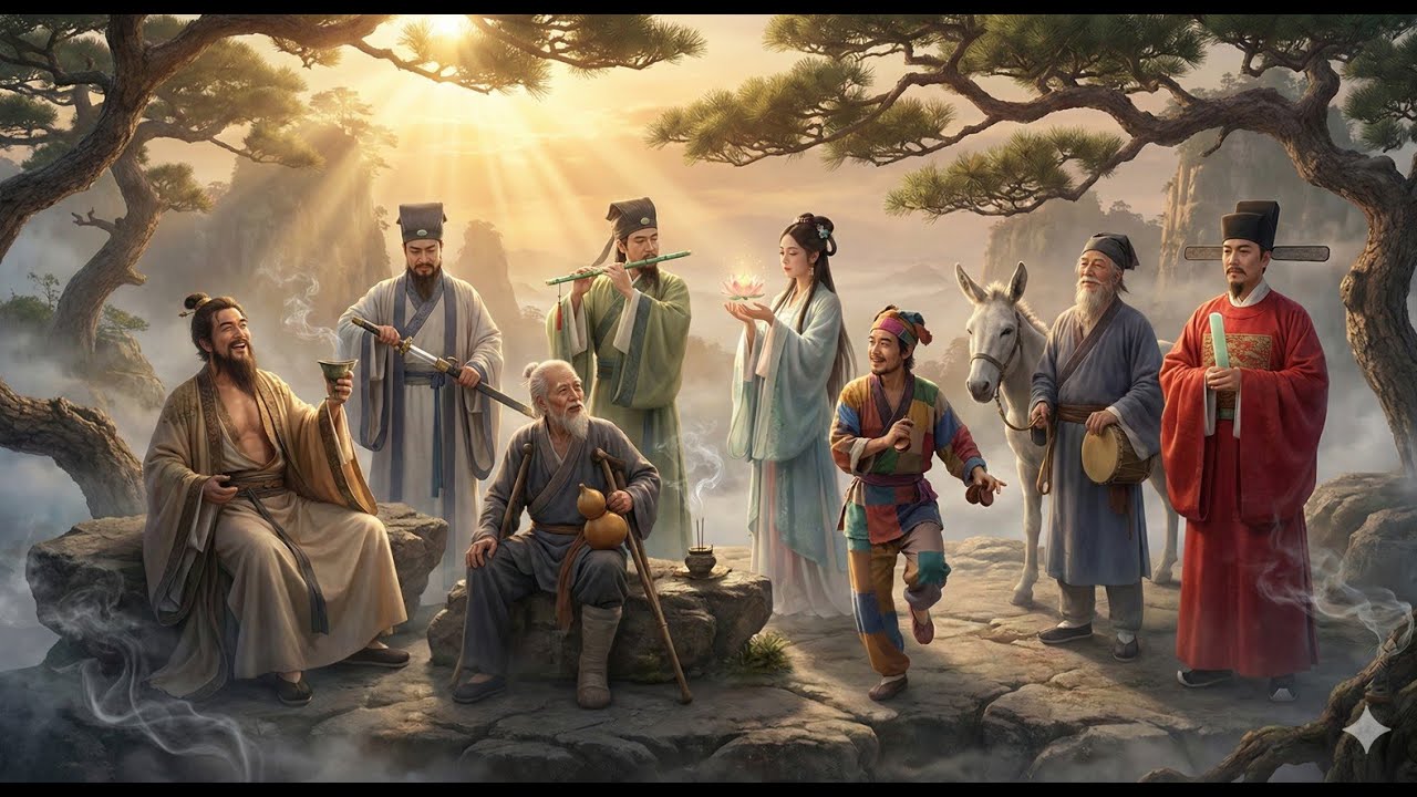 Legenda 8 DEWA (BA XIAN) - Superhero team dalam Mitology Timur