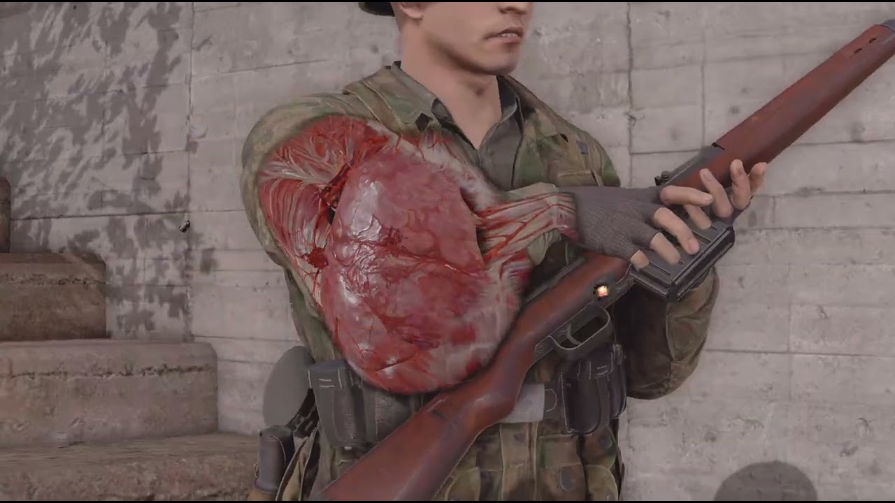 Sniper Elite: Resistance match with my friend