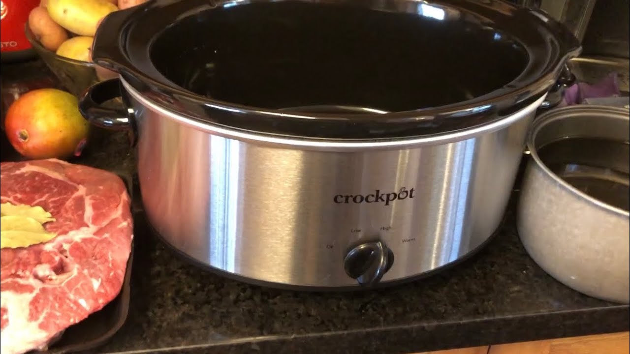 Cómo hacer Birria  de Res en la olla eléctrica o Crockpot.  👍🏻😁😁💓