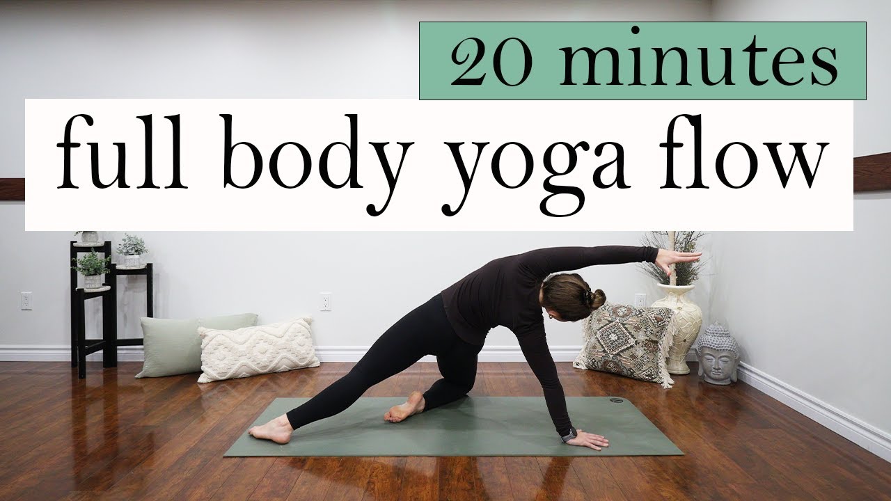 20Min YOGA FOR FLEXIBILITY Full Body Flow