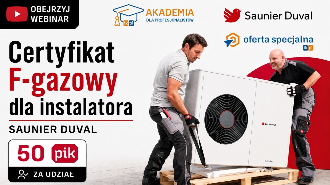 Certyfikat F-gazowy dla instalatora &ndash; jak uzyskać i przedłużyć uprawnienia? | Szkolenie IK