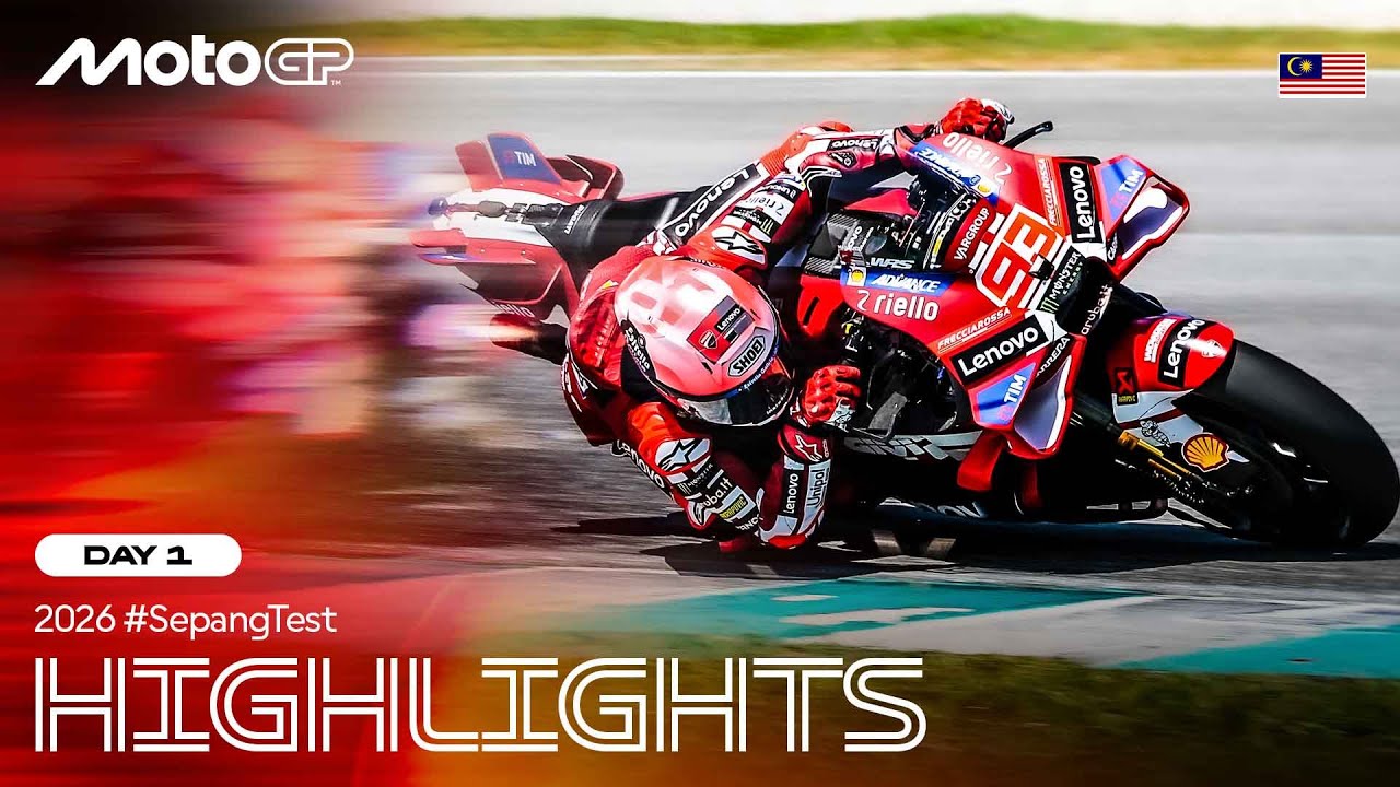 Marc Marquez leads the first day of 2026! 🚀 | HIGHLIGHTS Sepang Test - Day 1