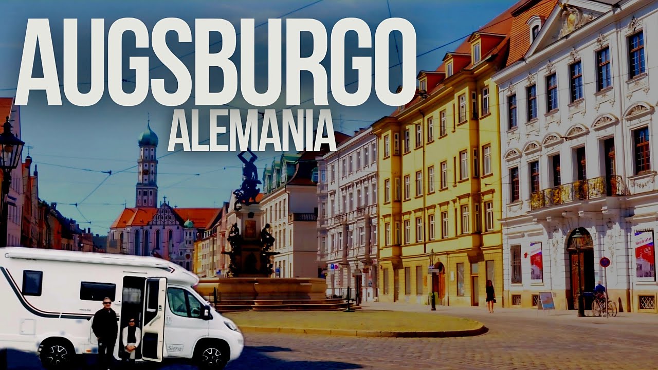 🛑 GU&Iacute;A DE VIAJE por AUGSBURGO Alemania ‼️CIUDAD ENCANTADORA‼️ Qu&eacute; Ver y Hacer👉&Aacute;rea de AUTOCARAVANAS
