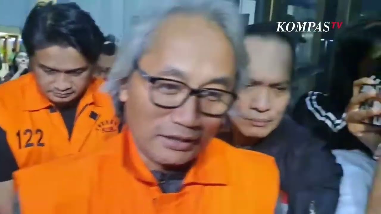 Tampang Mulyono, Kepala KPP Banjarmasin Berbaju Tersangka  Saya Terima Janji Uang, Saya Salah!