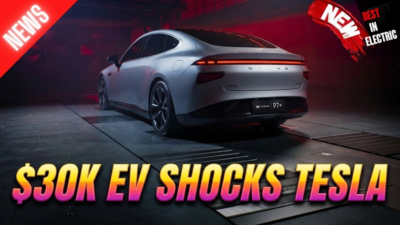 China’s Smart Luxury EV Enters America? | 2026 XPeng P7+ First Look & Tech
