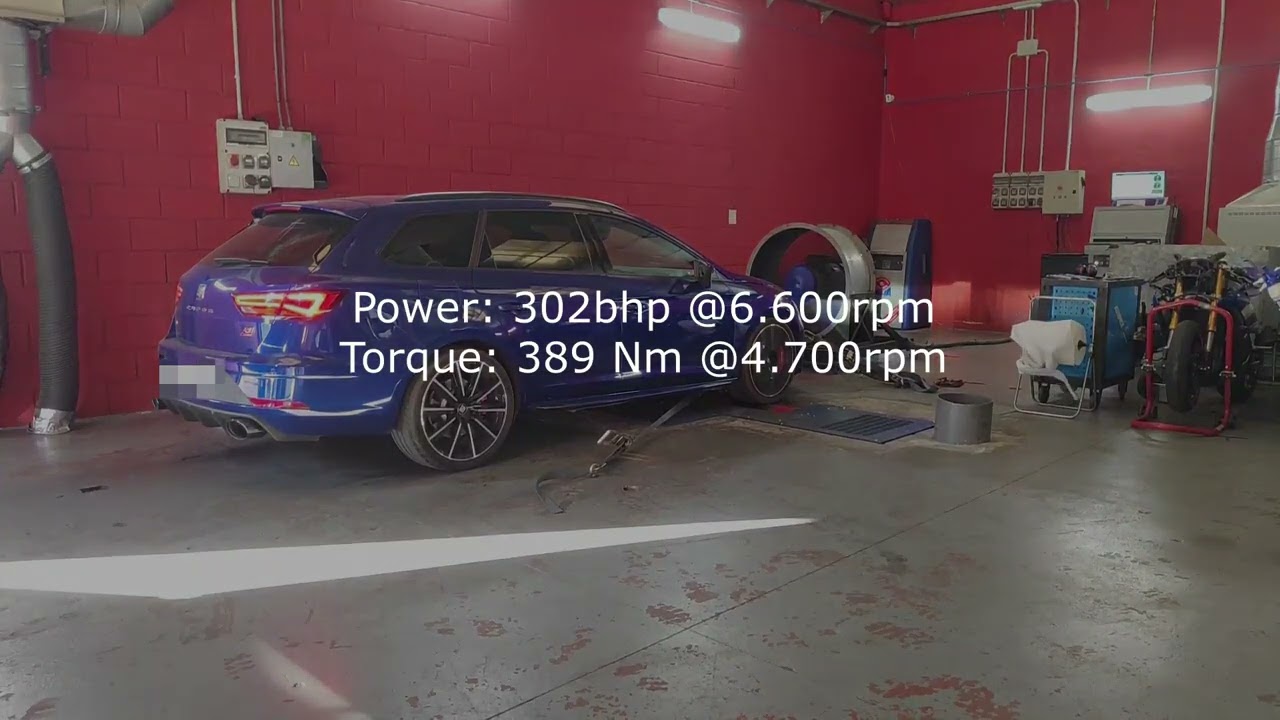 Seat Leon CUPRA ST 4drive Dyno Test