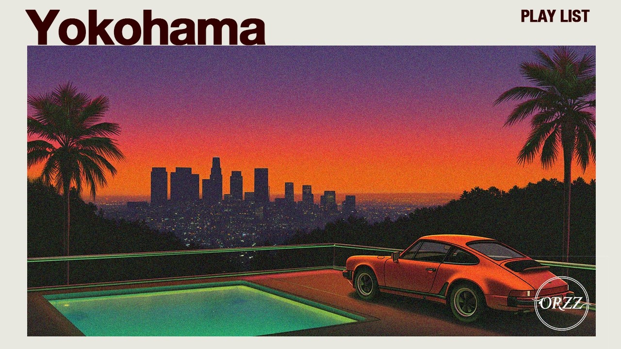 Jazz House Mix | orzz. (Yokohama Hillside Sunset) Ideal for Golden Hour & City Lights