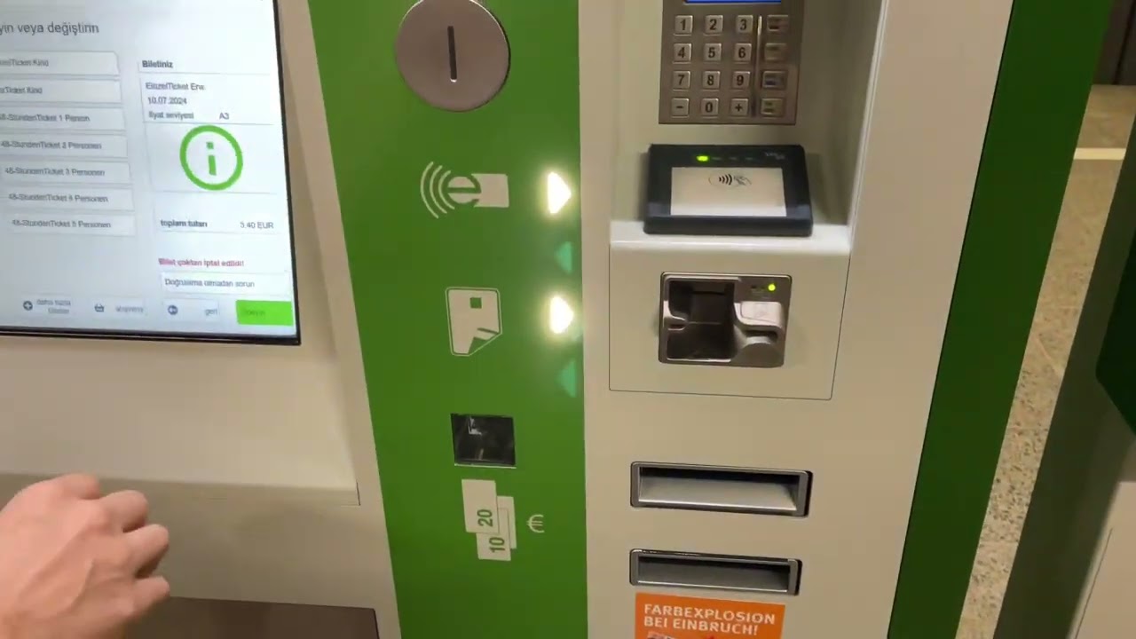 🇩🇪🎟️🚂Düsseldorf Havaalanından Şehir Merkezine Gitmek için Nasıl Bilet Alınır?